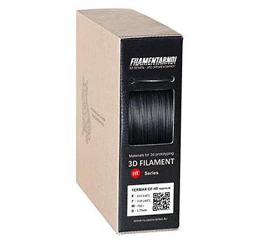 TERMAX GF-40 пластик Filamentarno 1,75 мм чёрный