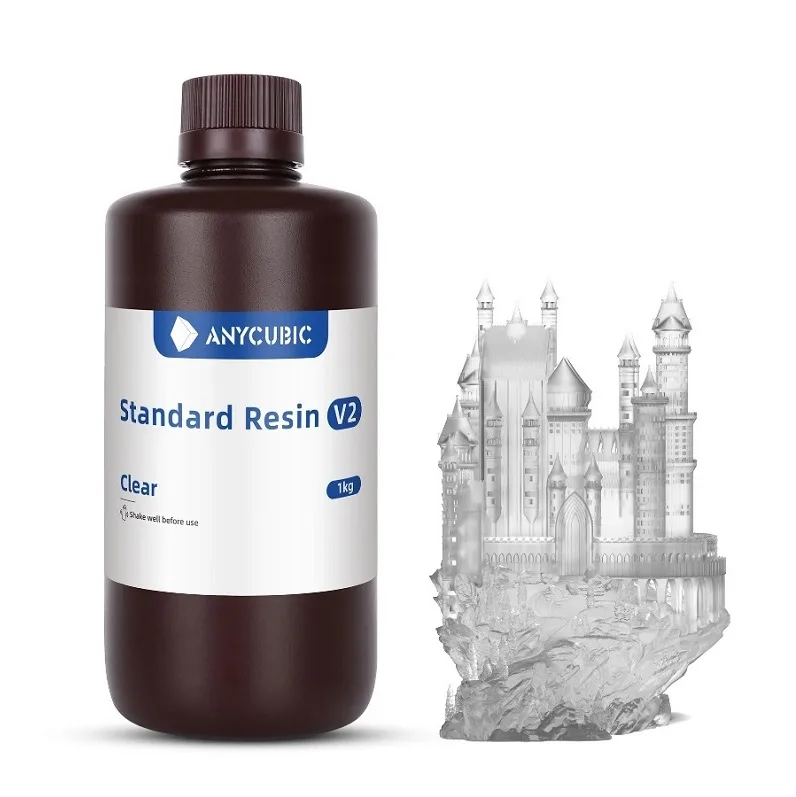 Фотополимерная смола Anycubic Basic прозрачная 1л