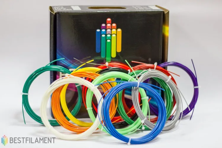 Комплект для 3D-ручек Bestfilament 12 цветов