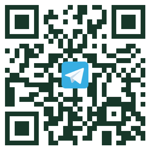 QR-код для связи в Telegram
