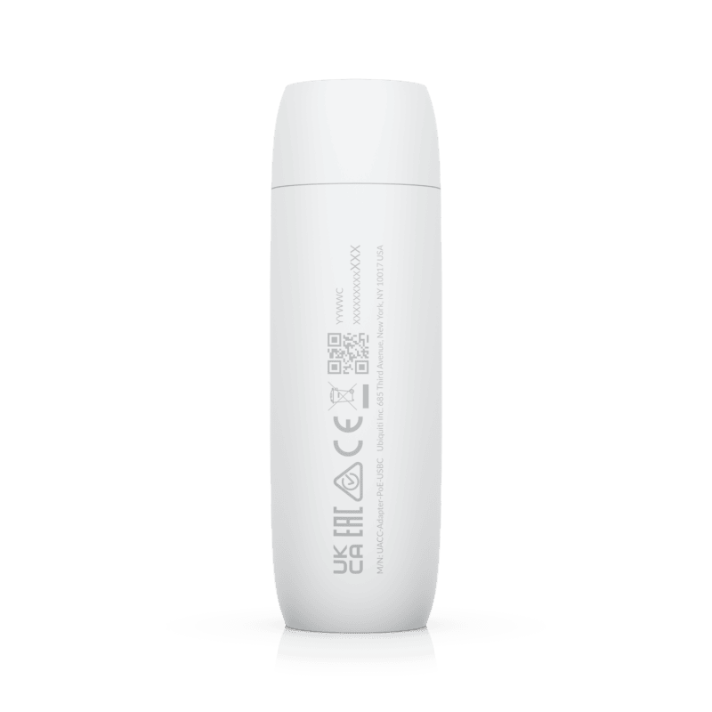 Ubiquiti PoE-адаптер PoE Adapter for Protect WiFi Cameras UACCADAPTERPOEUSBC (UACC-ADAPTER-POE-USBC)