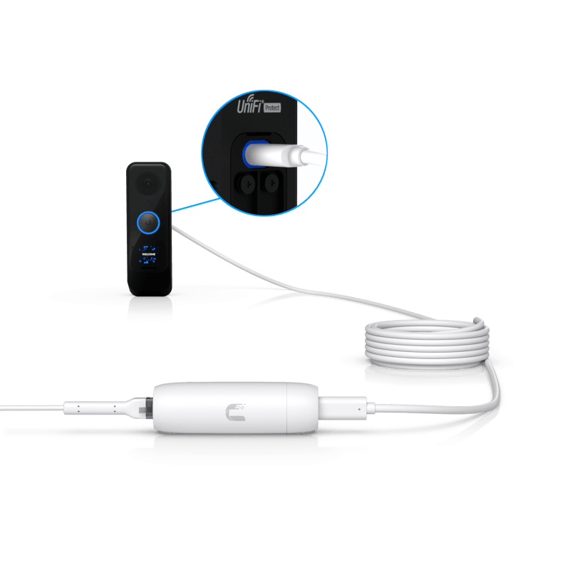 Ubiquiti PoE-адаптер PoE Adapter for Protect WiFi Cameras UACCADAPTERPOEUSBC (UACC-ADAPTER-POE-USBC)