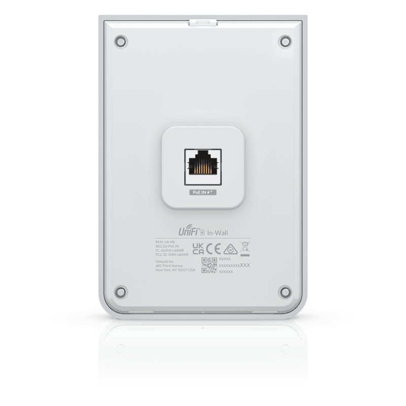 Ubiquiti Точка доступа U6 In-Wall (3-pack) U6IW3 (U6-IW-3)