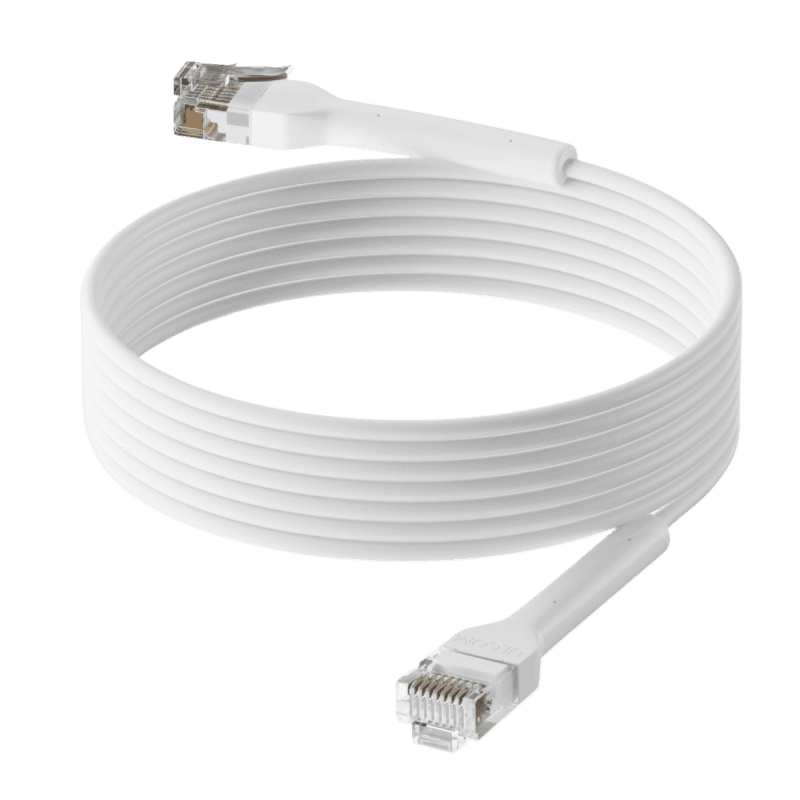 Ubiquiti Патч-корд Ethernet Patch Cable White 8M UCablePatch8MRJ45 (U-Cable-Patch-8M-RJ45)
