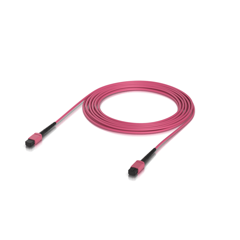 Оптоволоконный патч-корд Ubiquiti OM4 MPO-12 UPC 5M UACCOFCMAMPMP5M (UACC-OFC-MA-MPMP-5M)