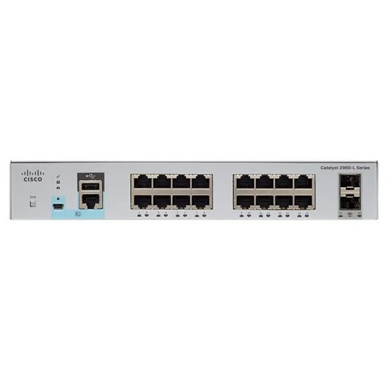Коммутатор Cisco WS-C2960L-16TS-LL