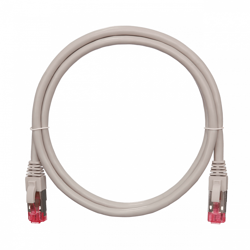 Патч-корд NIKOMAX NMC S/FTP 1.5M NMCPC4SA55B015GY (NMC-PC4SA55B-015-GY)