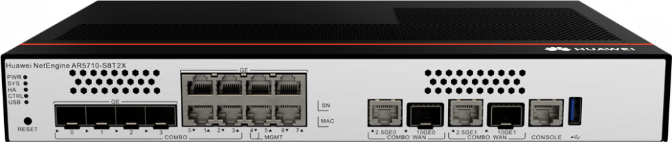 Маршрутизатор Huawei NetEngine AR5710-S8T2X