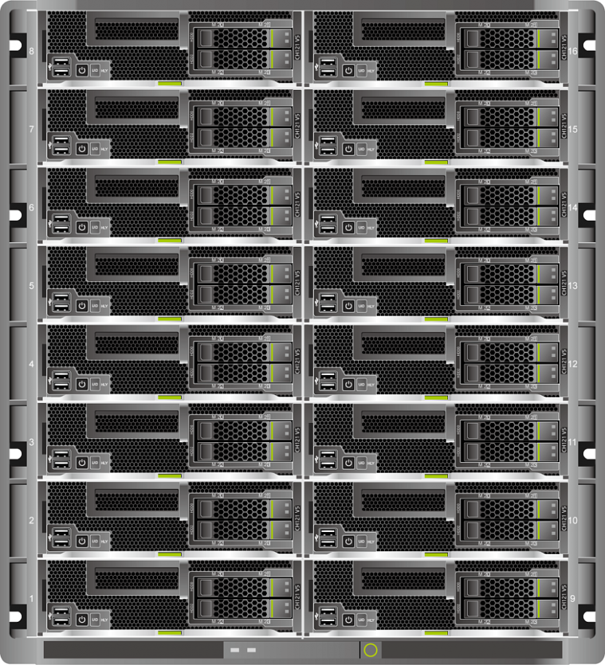 Шасси xFusion FusionServer E9000 (121V5)