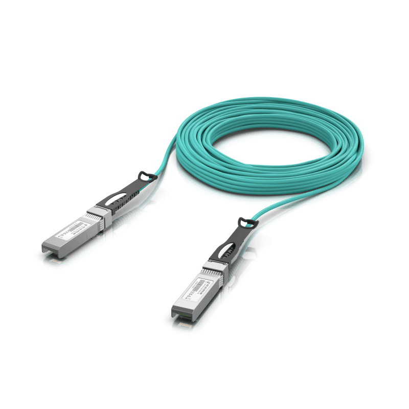 Ubiquiti Кабель Long-Range Direct Attach Cable, 25 Gbps 20М UACCAOCSFP2820M (UACC-AOC-SFP28-20M)