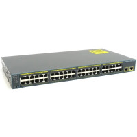 WS-C2960-48TT-S Cisco Catalyst сетевой коммутатор 48 x FE RJ-45, 2 x GE RJ-45, LAN Lite