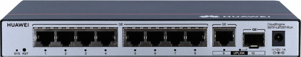 Коммутатор Huawei CloudEngine S5731-L8T2ST-RUA