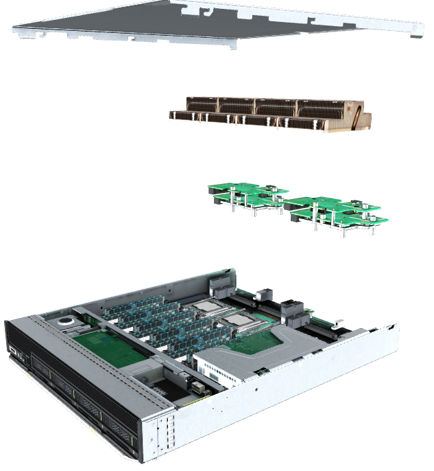 Серверный узел xFusion FusionServer CH242 V3