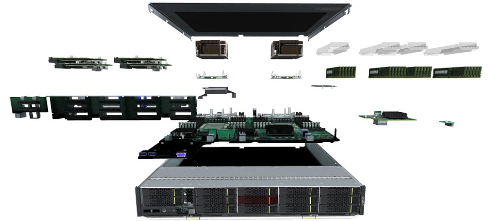 Серверный узел xFusion FusionServer CH225 V5