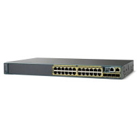 WS-C2960S-24TS-L Cisco Catalyst сетевой коммутатор 24 x GE RJ-45, 4 x SFP, LAN Base