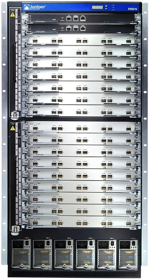 Коммутатор Juniper EX8216-BASE-AC-TAA
