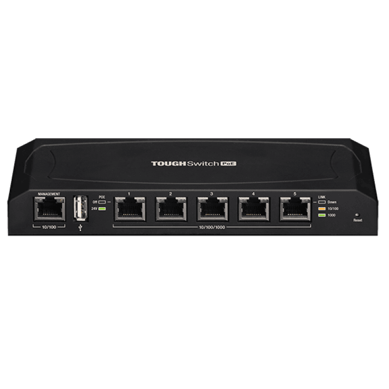 Ubiquiti Коммутатор TOUGHSwitch 5 PoE TS5POE (TS-5-POE)