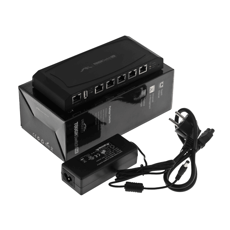 Ubiquiti Коммутатор TOUGHSwitch 5 PoE TS5POE (TS-5-POE)