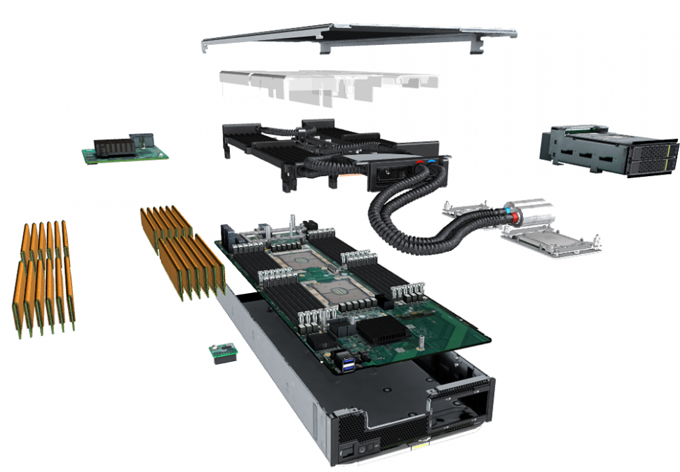 Серверный узел xFusion FusionServer CH121L V5