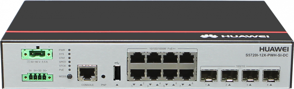 Коммутатор Huawei S5720I-12X-PWH-SI-DC