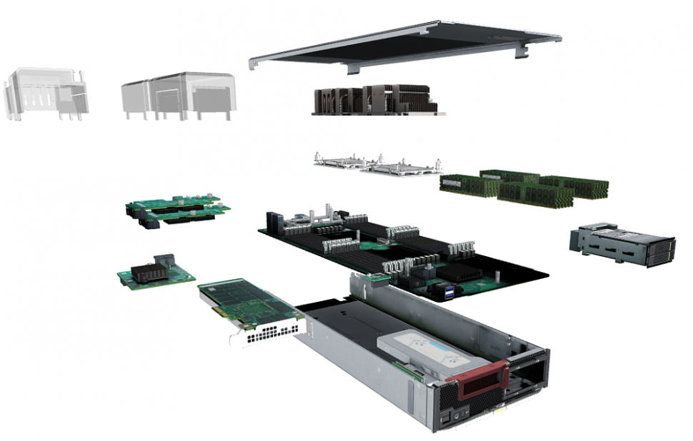 Серверный узел xFusion FusionServer CH121 V5