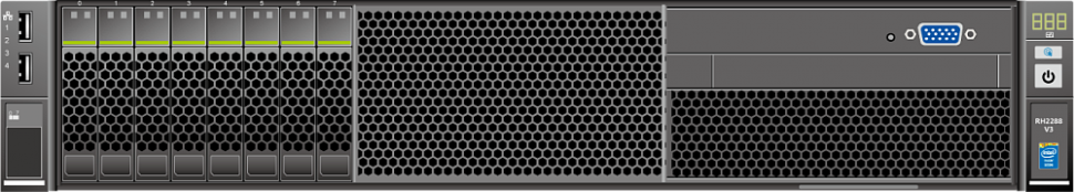 Сервер xFusion FusionServer RH2288 V3