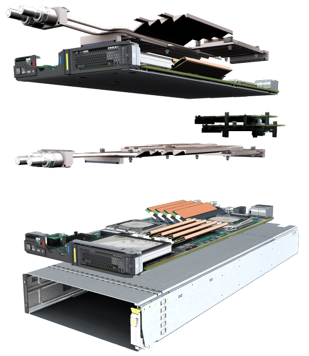 Вычислительный узел xFusion FusionServer CH140L V3