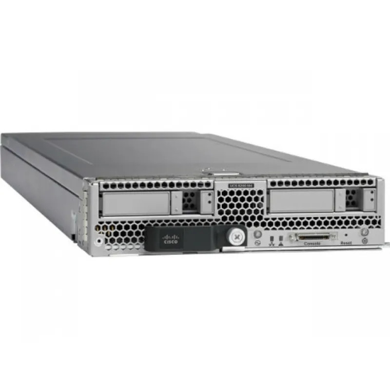 UCS-SPL-B200M4-B1 Cisco UCS блейд-cервер B200 M4 2 x Intel Xeon E5-2630 V3, DDR4 64 Гб (max 768 Гб)