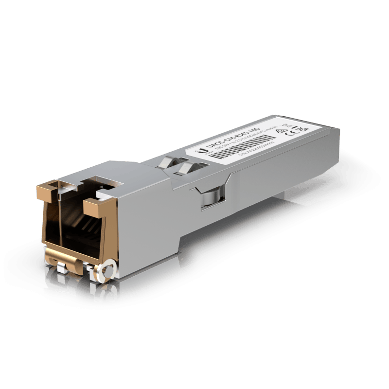 Ubiquiti SFP-трансивер 10G SFP+ to 10/5/2.5GbE RJ45 UACCCMRJ45MG (UACC-CM-RJ45-MG)