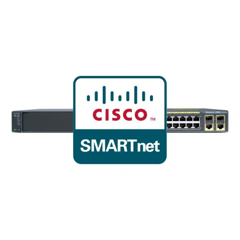 CON-SNT-C24LCS Cisco SMARTnet сервисный контракт коммутатора Catalyst WS-C2960-24LC-S 8X5XNBD 1год