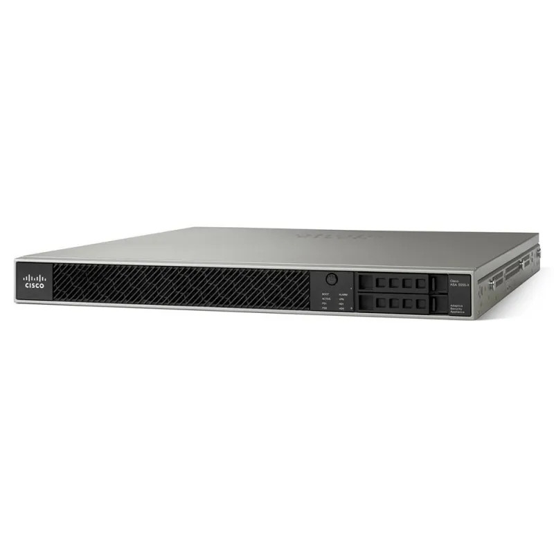 ASA5555-FPWR-K8 Cisco ASA 5555-X FirePOWER межсетевой экран, 8 x GE RJ-45, 5000 IPSec VPN, 120Gb SSD