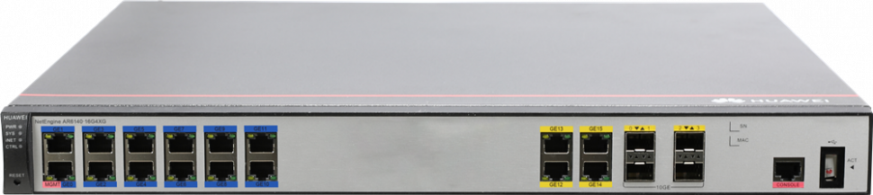 Маршрутизатор Huawei NetEngine AR6140-16G4XG