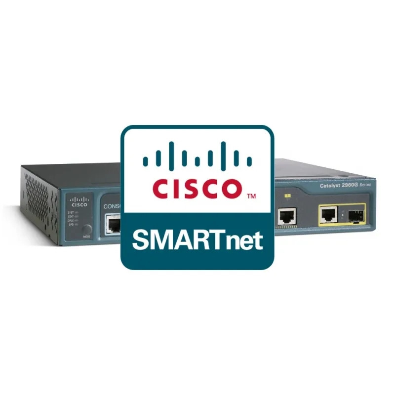 CON-SNT-C29608C Cisco SMARTnet сервисный контракт коммутатора Catalyst WS-C2960-8TC-L 8X5XNBD 1год