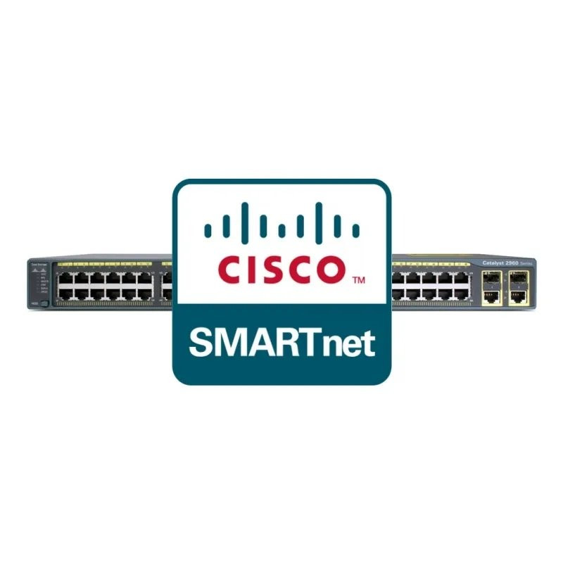 CON-SNT-C48PSTS Cisco SMARTnet сервисный контракт коммутатора Catalyst WS-C2960-48PST 8X5XNBD 1год