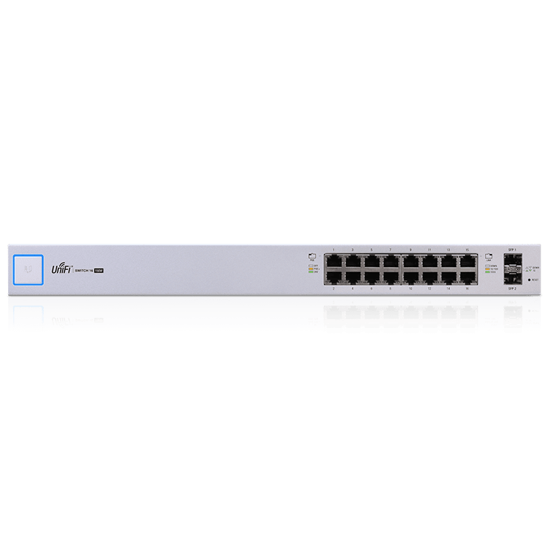 Ubiquiti Коммутатор Unifi Switch 16 150W US16150W (US-16-150W)
