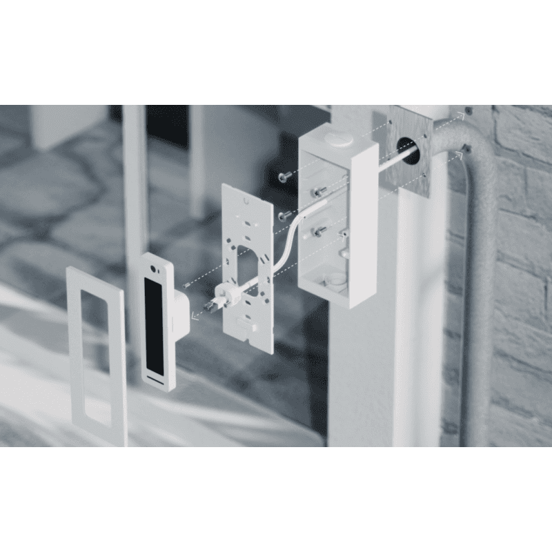 Ubiquiti настенный монтажный бокс Reader Pro Junction Box, белый UACCReaderProJBW (UACC-Reader-Pro-JB-W)