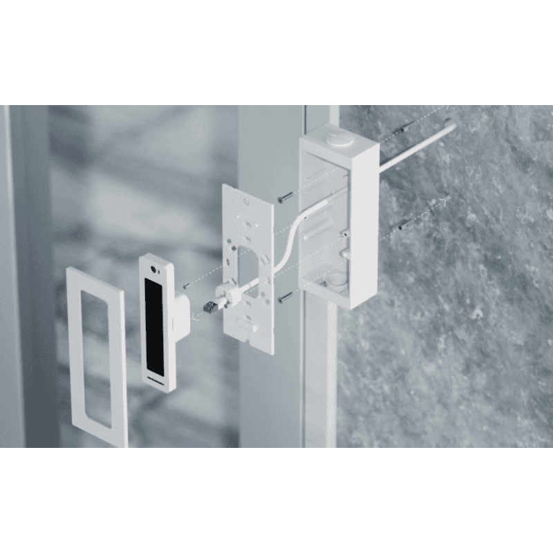 Ubiquiti настенный монтажный бокс Reader Pro Junction Box, белый UACCReaderProJBW (UACC-Reader-Pro-JB-W)