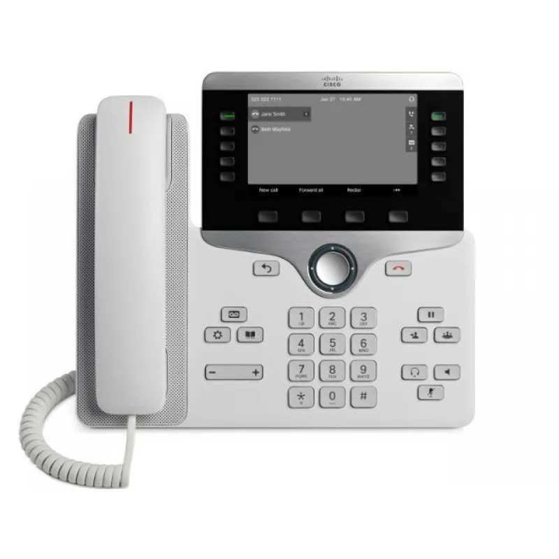 CP-8811-W-K9 Cisco IP телефон белый 5 линий SIP, 2 x GE PoE, LCD 800х480, RJ-9