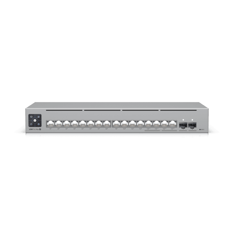 Ubiquiti Коммутатор Pro Max 16 PoE USWProMax16PoE (USW-Pro-Max-16-PoE)