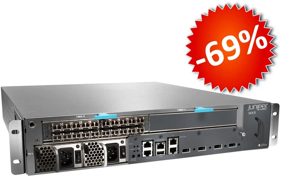 Маршрутизатор Juniper CHAS-MX5-T-S