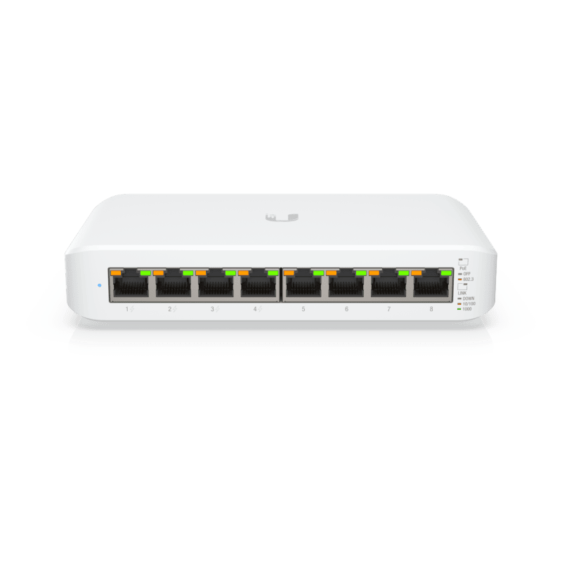 Ubiquiti Коммутатор Unifi Switch Lite 8 PoE USWLITE8POE (USW-LITE-8-POE)