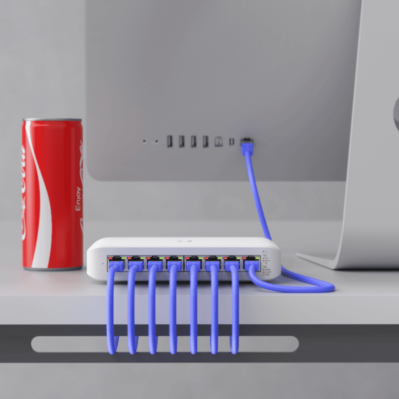 Ubiquiti Коммутатор Unifi Switch Lite 8 PoE USWLITE8POE (USW-LITE-8-POE)