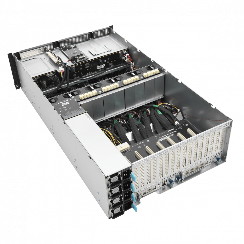 ASUS ESC8000A-E11 RTX 6000 ADA RTX A5000 L40 RTX A6000 RTX A5500 A40 H100 A100 L40S MI210 A30 L4