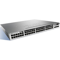 WS-C3850-48P-S Cisco Catalyst PoE+ коммутатор на 48 x GE RJ-45 (435W), IP Base