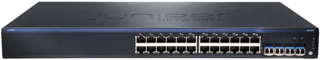 Коммутатор Juniper EX2200-24T-4G-DC