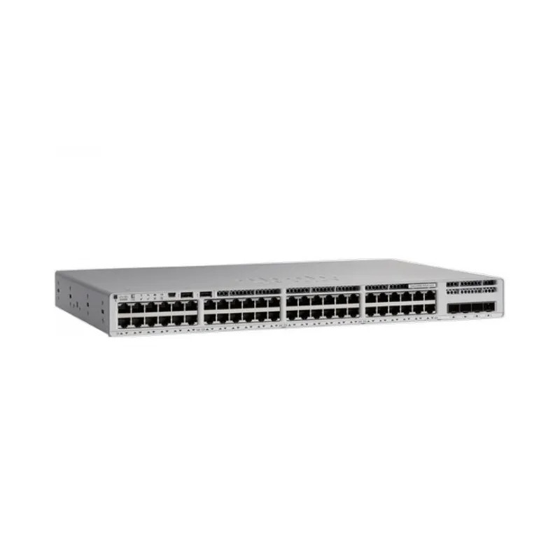 C9200L-48P-4X-E Cisco Catalyst PoE+ коммутатор 48 x GE RJ-45 (740W)+4x10G uplink. Network Essentials