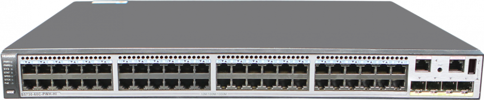 Коммутатор Huawei S5730-60C-PWH-HI