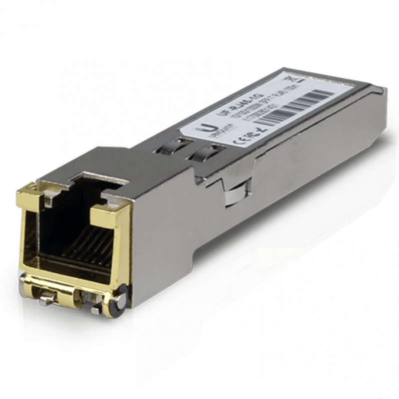 Ubiquiti SFP-трансивер 1G SFP to 1GbE RJ45 UFRJ451G (UF-RJ45-1G)