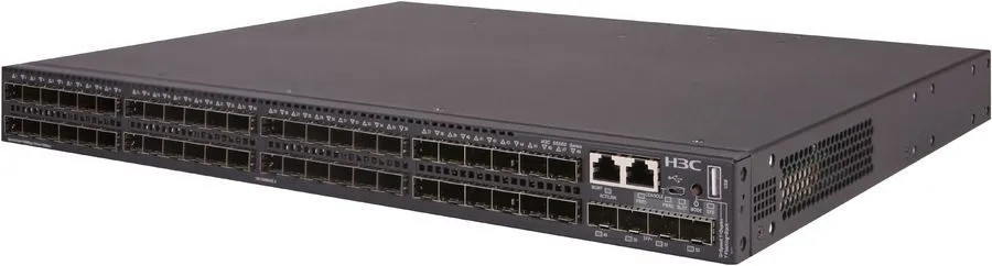 Коммутатор H3C LS-5560X-54F-EI-GL 48SFP 4SFP+ управляемый Черный