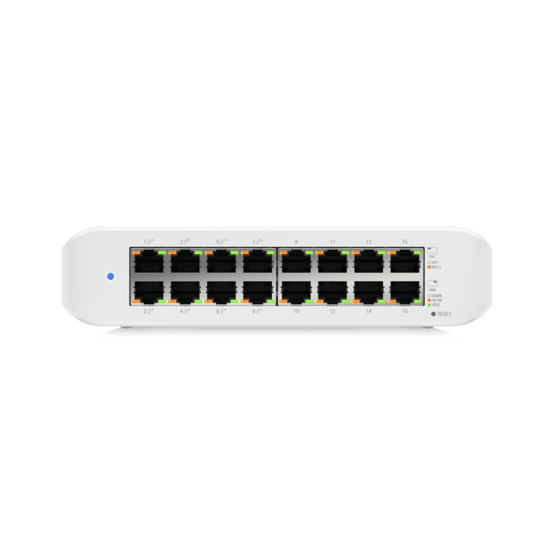 Ubiquiti Коммутатор Unifi Switch Lite 16 PoE USWLITE16POE (USW-LITE-16-POE)
